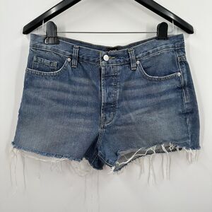 BDG Cut Off Boyfriend Jean Shorts Size 28 Women's Medium Wash 2.5" Inseam